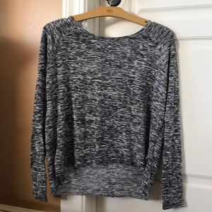 Soft and Sexy long sleeve grey shirt